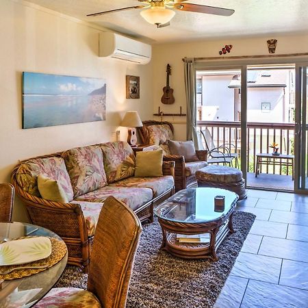 Pristine Lihue Condo With Balcony Walk To Beach! Exterior photo